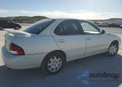 2000 Nissan Sentra Base z USA, uszkodzony, nr VIN 3N1CB51D6YL352670